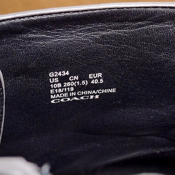 Coach Watts Crystal Star Embellished Pewter Boots with side zipper - Picture 8 of 16